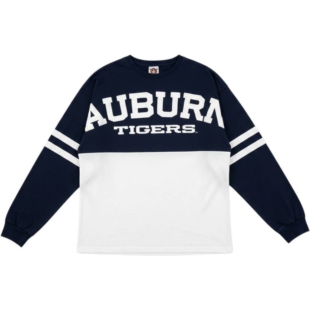 Auburn‎ Tigers Three Square Spirit Jersey Navy White Medium